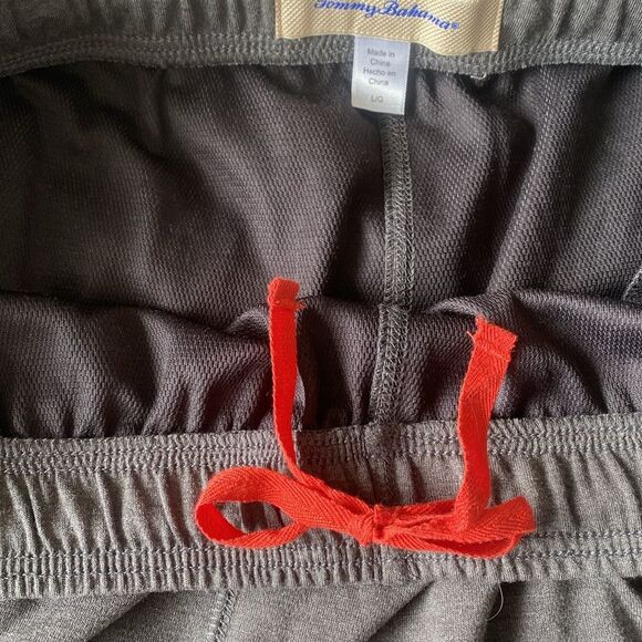 Tommy Bahama Charcoal Gray Supper Soft Touch Lounge Pants sz L/G Coastal Lux New - Picture 5 of 7